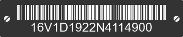 2022 BIG TEX Big Tex 16V1D1922N4114900 VIN decoded