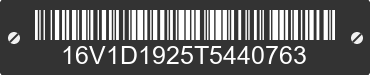 2026 BIG TEX Big Tex 16V1D1925T5440763 VIN decoded