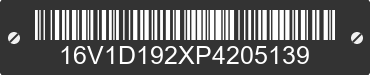 2023 BIG TEX Big Tex 16V1D192XP4205139 VIN decoded