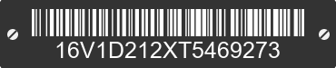 2026 BIG TEX Big Tex 16V1D212XT5469273 VIN decoded