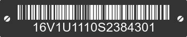 2025 BIG TEX Big Tex 16V1U1110S2384301 VIN decoded