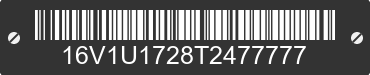 2026 BIG TEX Big Tex 16V1U1728T2477777 VIN decoded