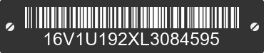 2020 BIG TEX Big Tex 16V1U192XL3084595 VIN decoded