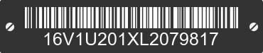2020 BIG TEX Big Tex 16V1U201XL2079817 VIN decoded