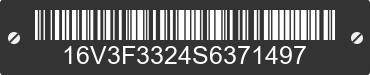 2025 BIG TEX Big Tex 16V3F3324S6371497 VIN decoded