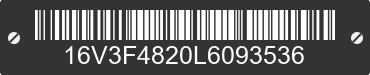2020 BIG TEX Big Tex 16V3F4820L6093536 VIN decoded
