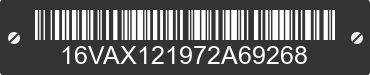 2007 BIG TEX Big Tex 16VAX121972A69268 VIN decoded