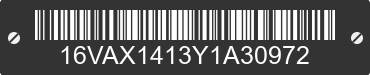 2000 BIG TEX Big Tex 16VAX1413Y1A30972 VIN decoded