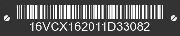 2001 BIG TEX Big Tex 16VCX162011D33082 VIN decoded