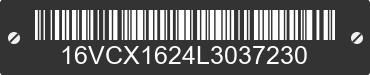 2020 BIG TEX Big Tex 16VCX1624L3037230 VIN decoded