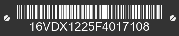 2015 BIG TEX Big Tex 16VDX1225F4017108 VIN decoded