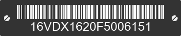 2015 BIG TEX Big Tex 16VDX1620F5006151 VIN decoded