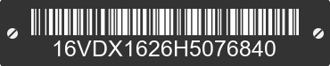 2017 BIG TEX Big Tex 16VDX1626H5076840 VIN decoded