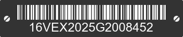 2016 BIG TEX Big Tex 16VEX2025G2008452 VIN decoded