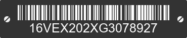 2016 BIG TEX Big Tex 16VEX202XG3078927 VIN decoded