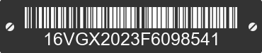 2015 BIG TEX Big Tex 16VGX2023F6098541 VIN decoded