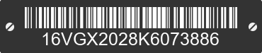 2019 BIG TEX Big Tex 16VGX2028K6073886 VIN decoded