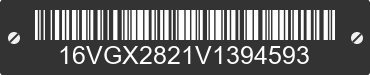 1997 BIG TEX Big Tex 16VGX2821V1394593 VIN decoded