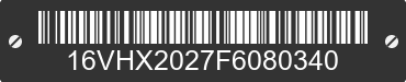 2015 BIG TEX Big Tex 16VHX2027F6080340 VIN decoded