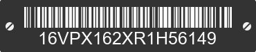 1994 BIG TEX Big Tex 16VPX162XR1H56149 VIN decoded