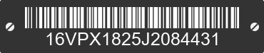 2018 BIG TEX Big Tex 16VPX1825J2084431 VIN decoded