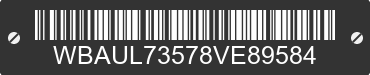 2008 BMW 128i WBAUL73578VE89584 VIN decoded