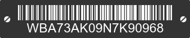 2022 BMW 228i WBA73AK09N7K90968 VIN decoded