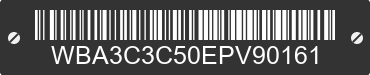 2014 BMW 320i WBA3C3C50EPV90161 VIN decoded