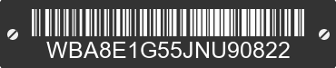 2018 BMW 320i WBA8E1G55JNU90822 VIN decoded