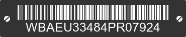 2004 BMW 325xi WBAEU33484PR07924 VIN decoded