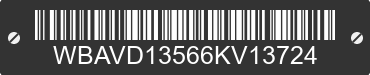 2006 BMW 325xi WBAVD13566KV13724 VIN decoded