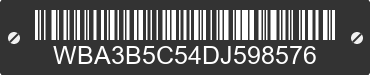 2013 BMW 328i WBA3B5C54DJ598576 VIN decoded