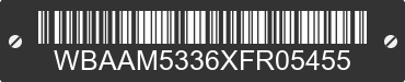 1999 BMW 328i WBAAM5336XFR05455 VIN decoded