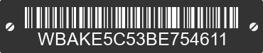 2011 BMW 328i WBAKE5C53BE754611 VIN decoded