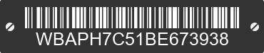 2011 BMW 328i WBAPH7C51BE673938 VIN decoded