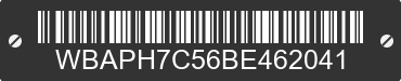 2011 BMW 328i WBAPH7C56BE462041 VIN decoded