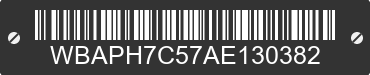 2010 BMW 328i WBAPH7C57AE130382 VIN decoded