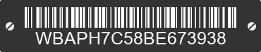 2011 BMW 328i WBAPH7C58BE673938 VIN decoded