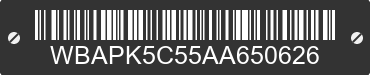 2010 BMW 328i WBAPK5C55AA650626 VIN decoded