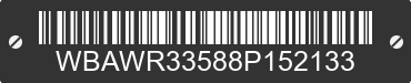 2008 BMW 328i WBAWR33588P152133 VIN decoded