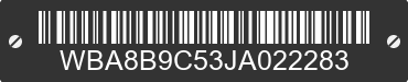2018 BMW 330i WBA8B9C53JA022283 VIN decoded