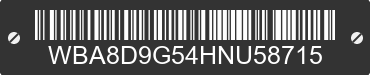 2017 BMW 330i WBA8D9G54HNU58715 VIN decoded
