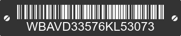 2006 BMW 330xi WBAVD33576KL53073 VIN decoded