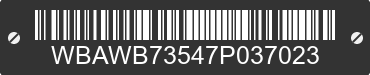 2007 BMW 335i WBAWB73547P037023 VIN decoded