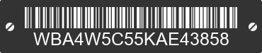 2019 BMW 430i WBA4W5C55KAE43858 VIN decoded