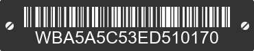 2014 BMW 528i WBA5A5C53ED510170 VIN decoded