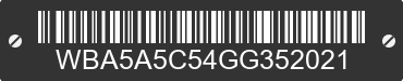 2016 BMW 528i WBA5A5C54GG352021 VIN decoded