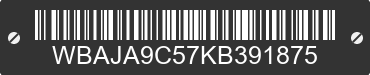 2019 BMW 530e WBAJA9C57KB391875 VIN decoded