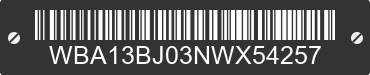 2022 BMW 530i WBA13BJ03NWX54257 VIN decoded