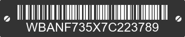 2007 BMW 530xi WBANF735X7C223789 VIN decoded